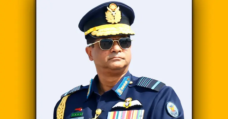 বাংলাদেশ বিমান বাহিনী প্রধান এয়ার চিফ মার্শাল হাসান মাহমুদ খান